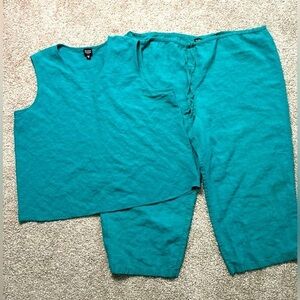 Eileen Fisher Linen Two Piece Set